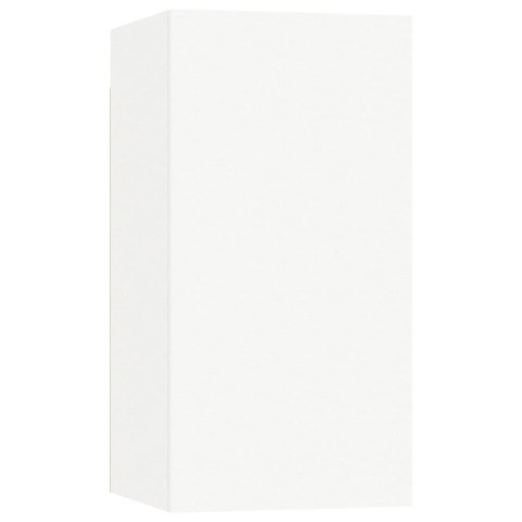 VidaXL Zestaw 6 szafek telewizyjnych, biały, materiał drewnopochodny