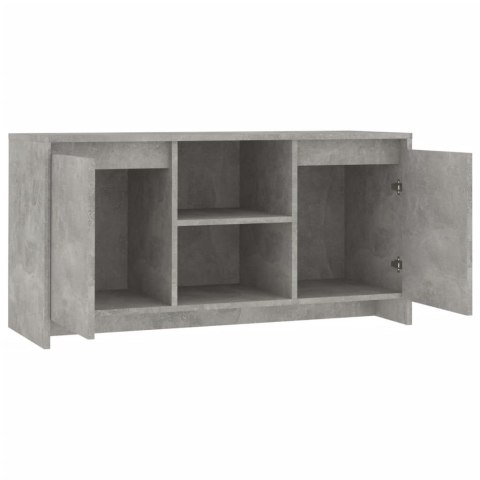 VidaXL Szafka pod TV, szarość betonu, 102x37,5x52,5 cm