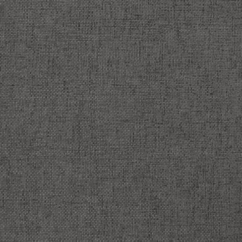VidaXL 2-osobowa kanapa rozkładana, ciemnoszara, tapicerowana tkaniną
