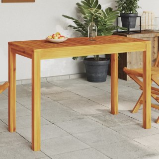 VidaXL Ogrodowy stół jadalniany, 110x55x75 cm, lite drewno akacjowe